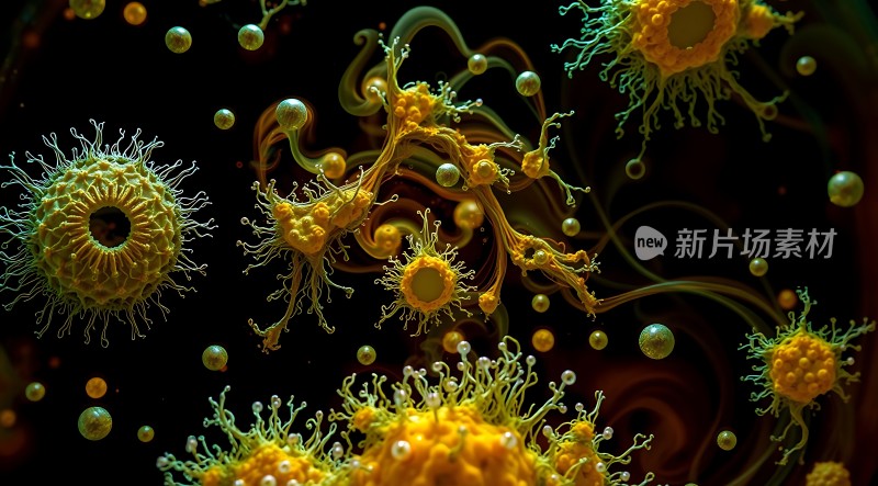 新片场素材微观世界探秘