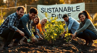 可持续未来共筑绿色梦想 可持续未来共筑绿色梦想