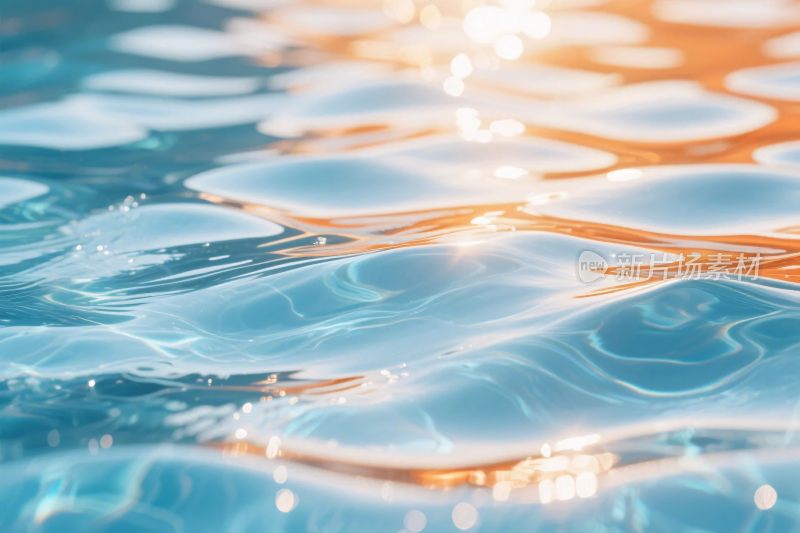 水波光影美景图