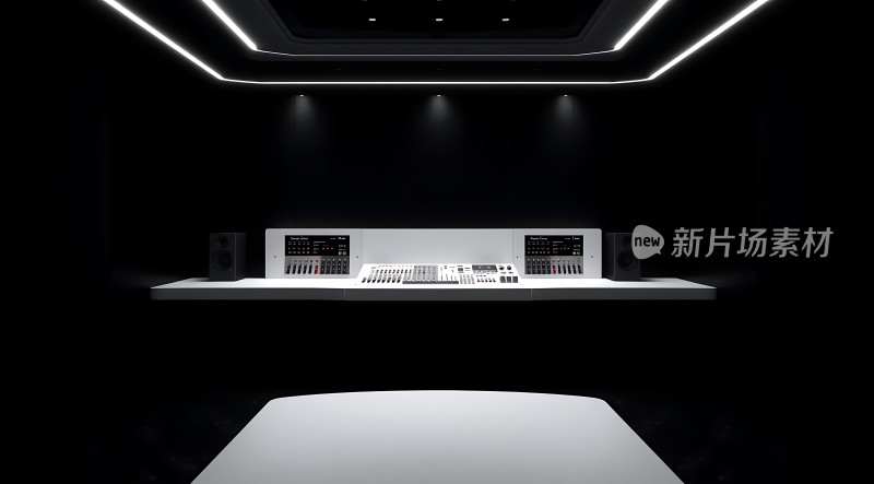 现代录音棚专业设备高端制作环境
