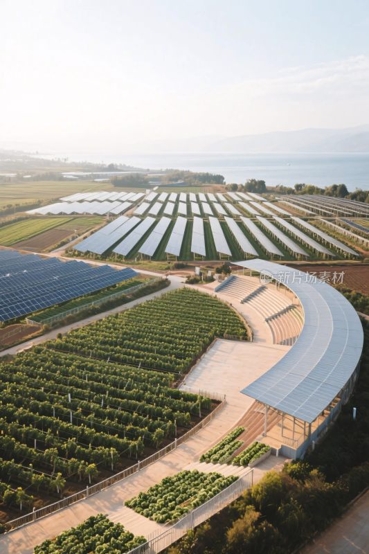 农业园区全景景观