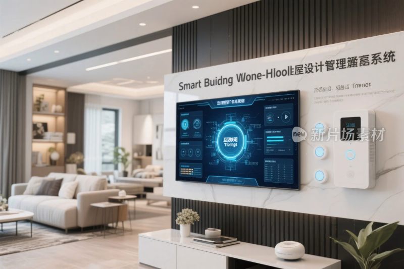 智能建筑设计管理系统展示场景