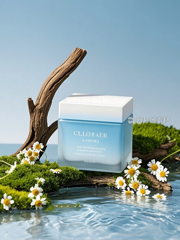 清新自然护肤体验