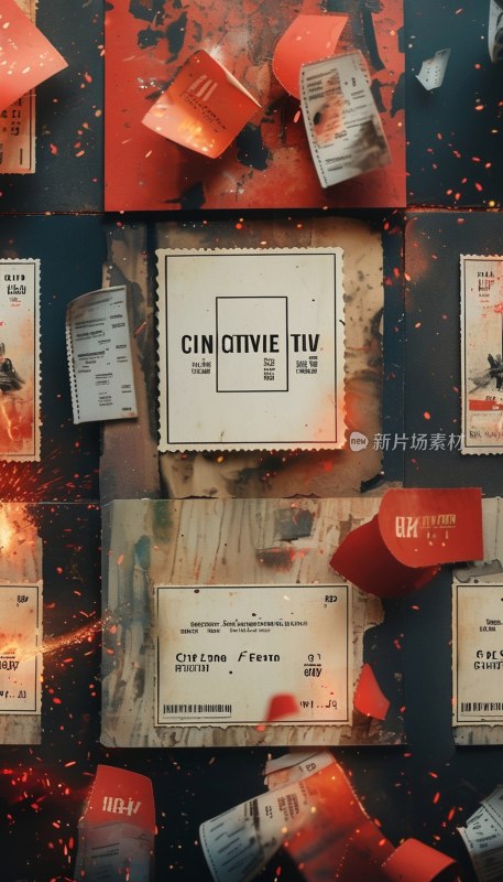 电影节门票设计