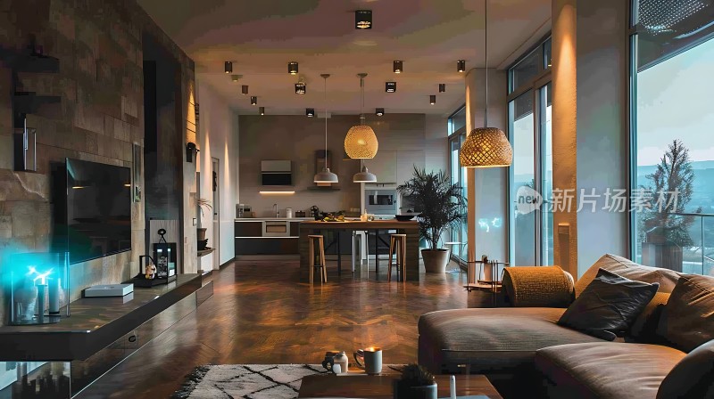 现代家居设计温馨舒适生活空间