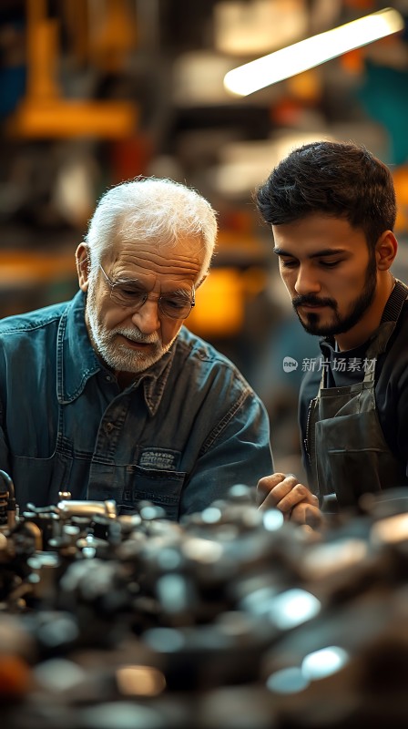 传承匠心父子共筑机械梦