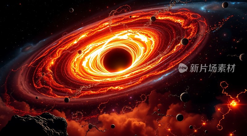 宇宙黑洞漩涡