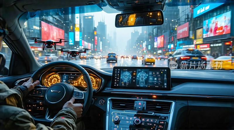 智能驾驶未来城市出行新体验