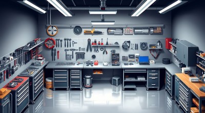 工具天堂整洁有序的车间