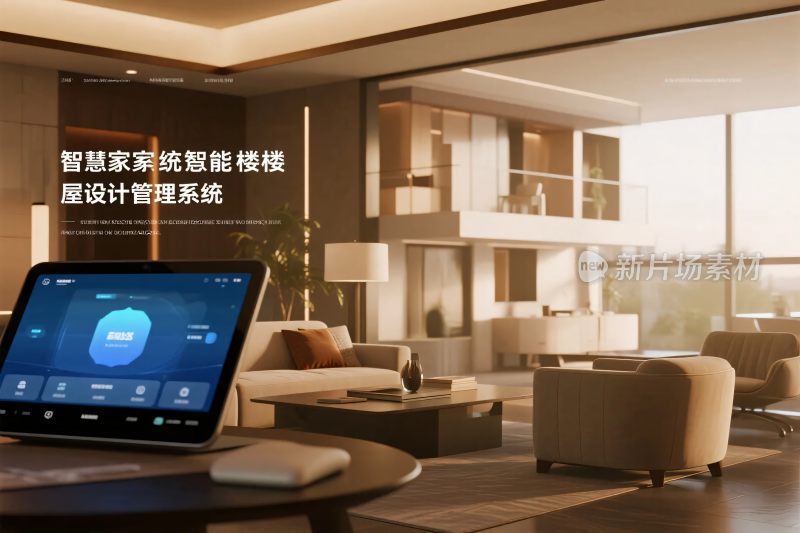 智能家居场景效果图