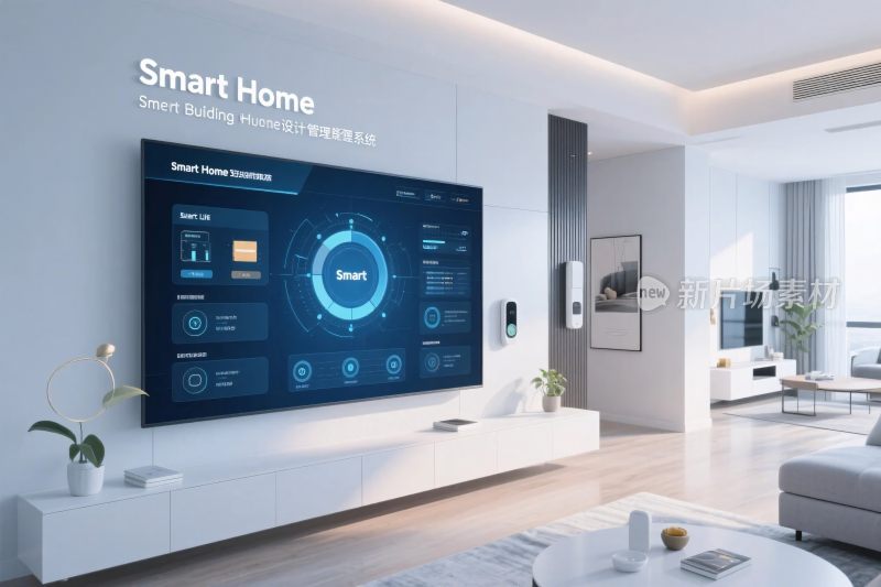 智能家居现代客厅场景