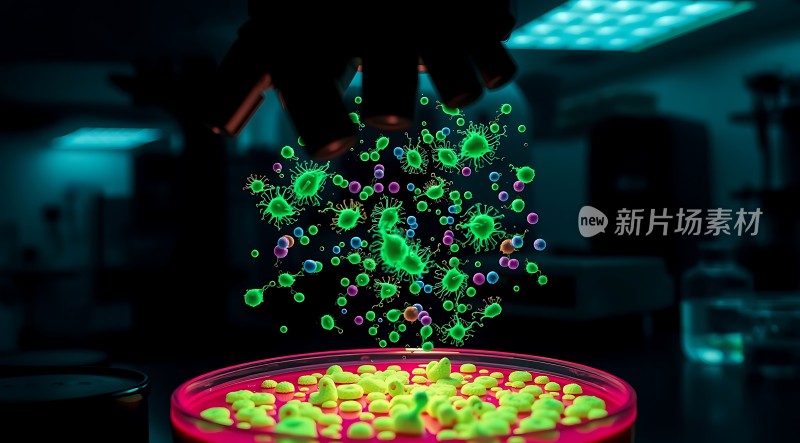 显微镜下的病毒世界