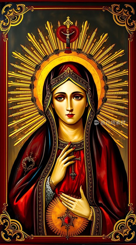 圣母玛利亚圣像