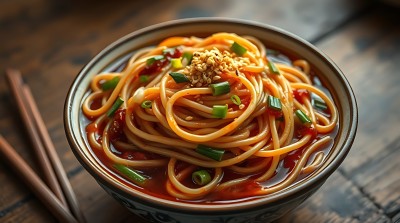 香辣芝麻拌面 香辣芝麻拌面