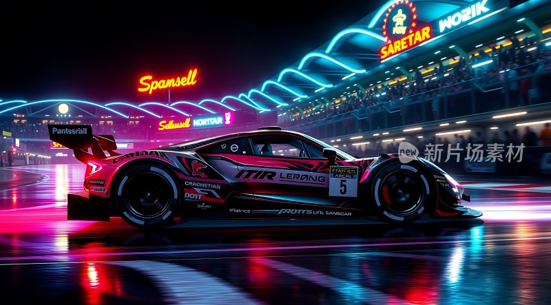 赛车之夜速度与激情的碰撞
