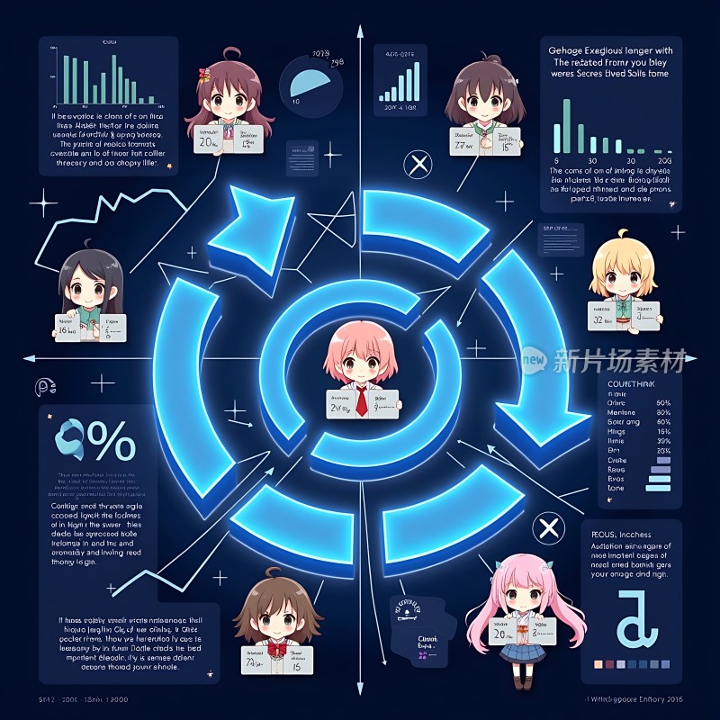 新片场素材动漫人物数据分析报告