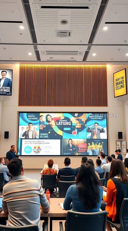 品牌文化培训会议现场