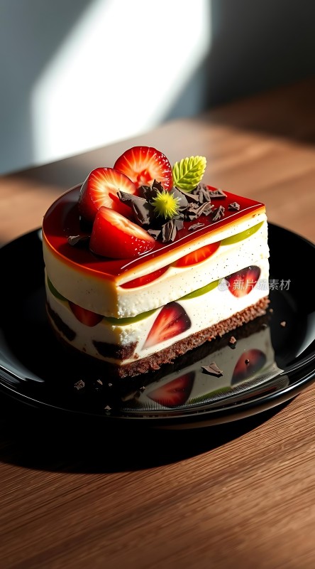 草莓巧克力慕斯蛋糕