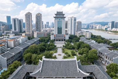 城市古建与现代景观