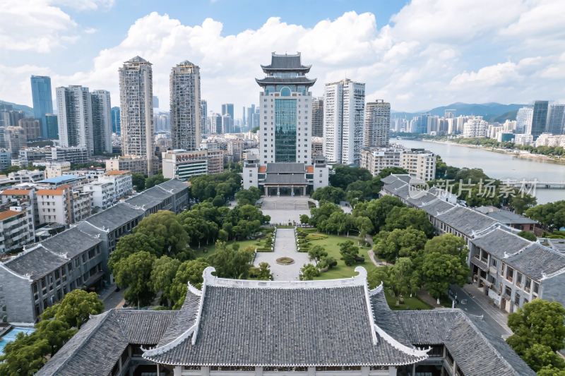 城市古建与现代景观