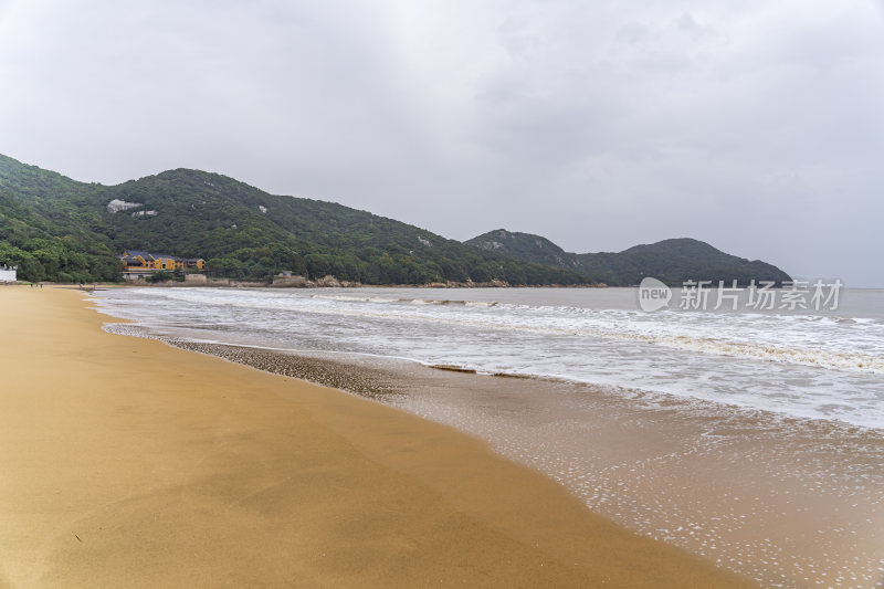 浙江普陀山千步沙风景