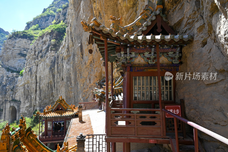 山西悬空寺 建筑外部的力学结构