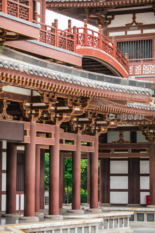 陕西西安青龙寺建筑景观