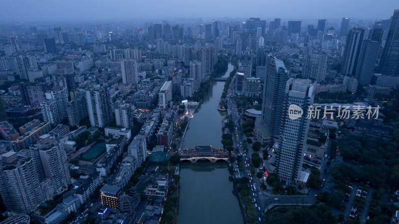 成都夜景航拍