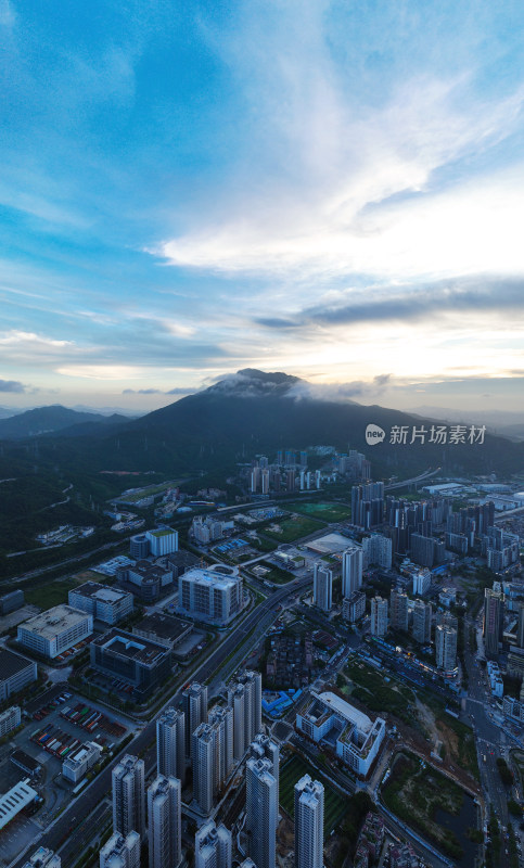 深圳市盐田区盐田港国际集装箱码头航拍