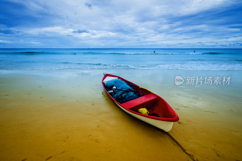 海滩沙滩海岸线