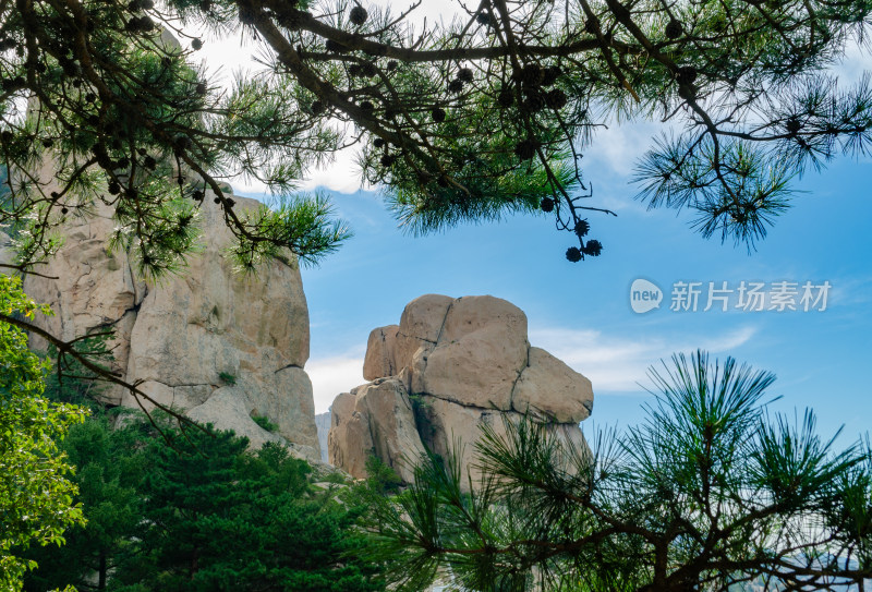 青岛崂山仰口景区