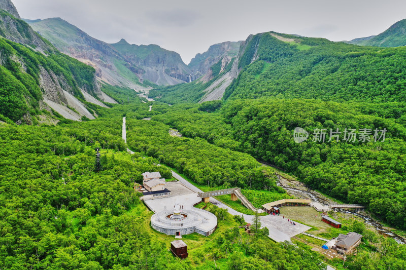 长白山天池北坡风光