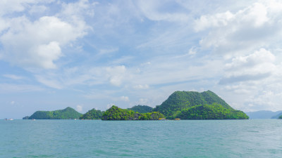 兰卡威海域海洋海岛风光