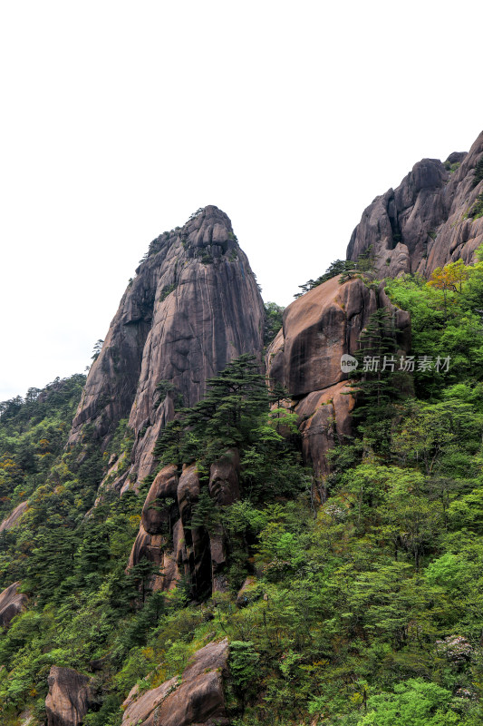 黄山登高自然风光