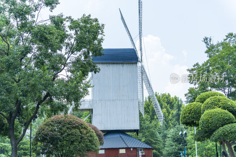 武汉关山荷兰风情园风景