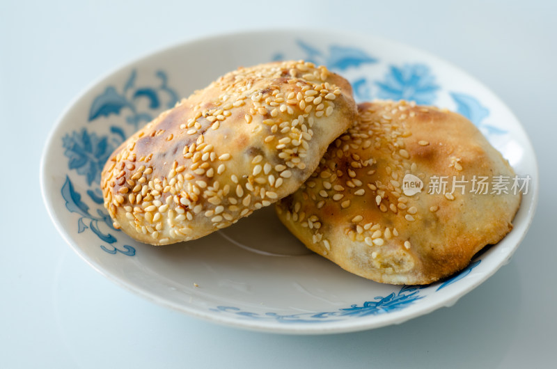 福建的特色小吃光饼烤葱饼