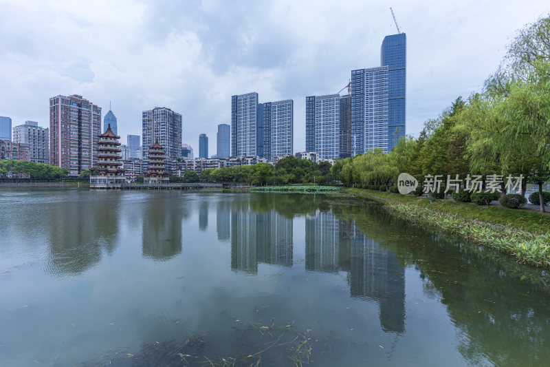 武汉江岸区宝岛公园风景