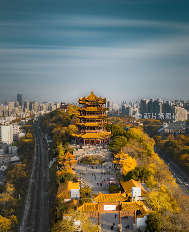 黄鹤楼全景