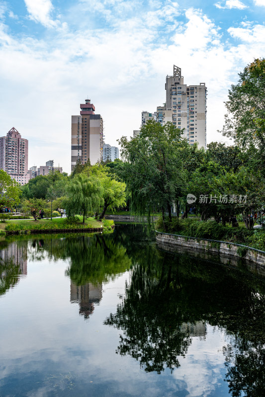 上海和平公园景点景观