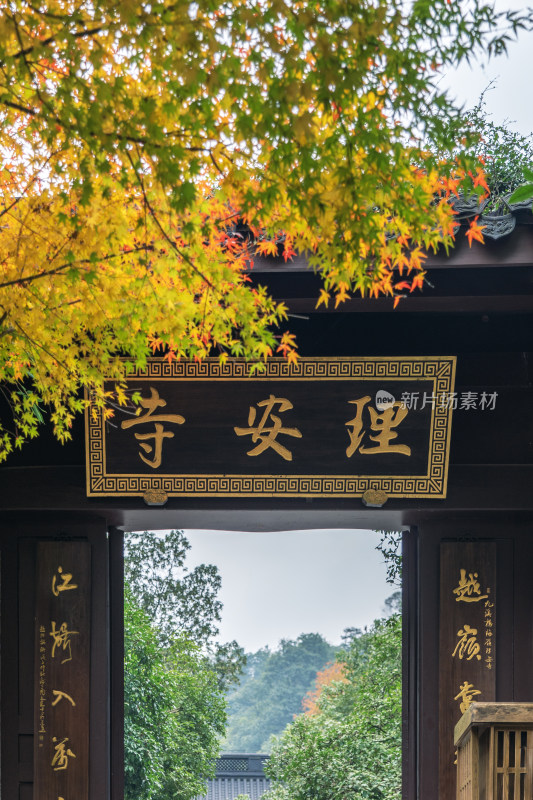 浙江杭州西湖风景名胜区-理安寺