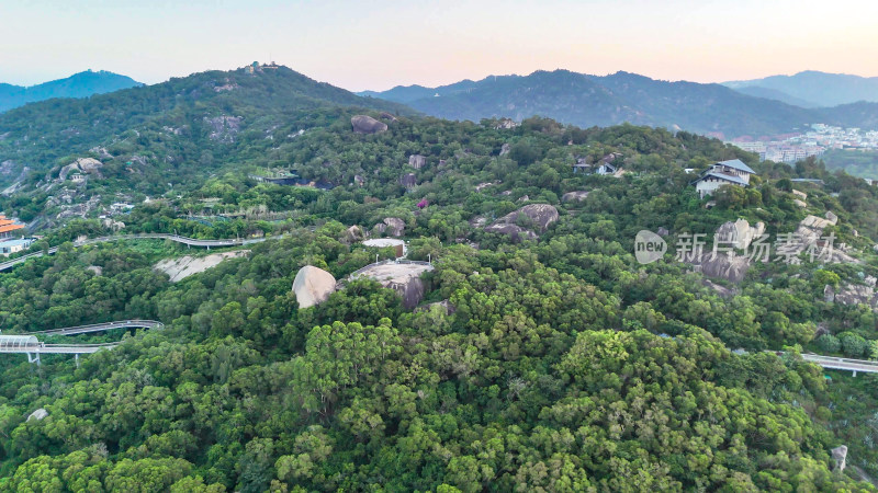 福建厦门厦门太清宫航拍