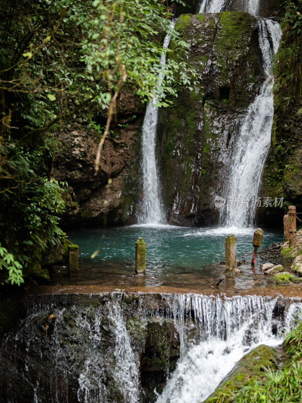 成都都江堰市青城山后山风景