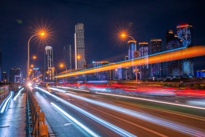 长沙城市夜景