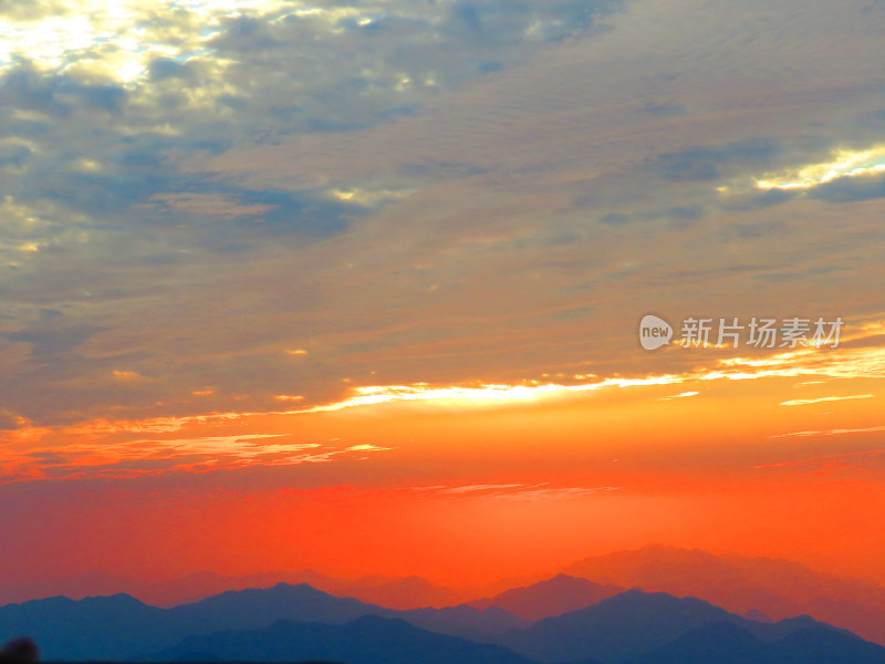 中国安徽黄山旅游风光