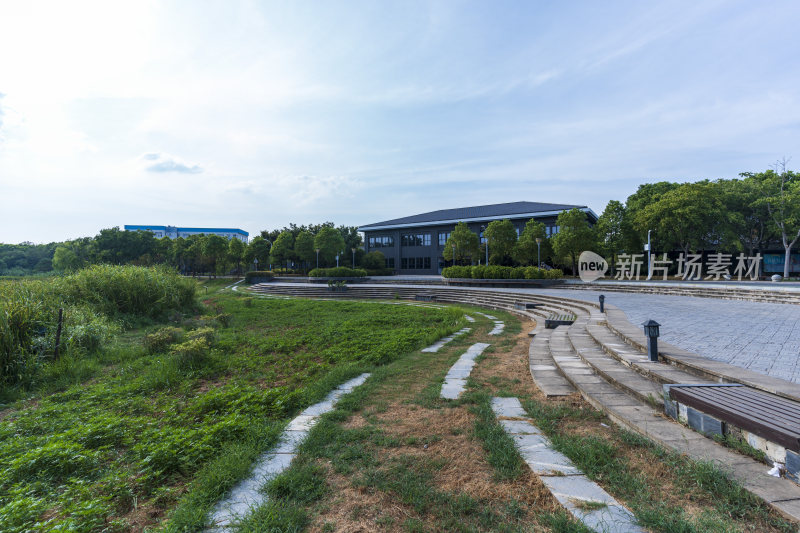 武汉蔡甸汤湖公园生态园林风景