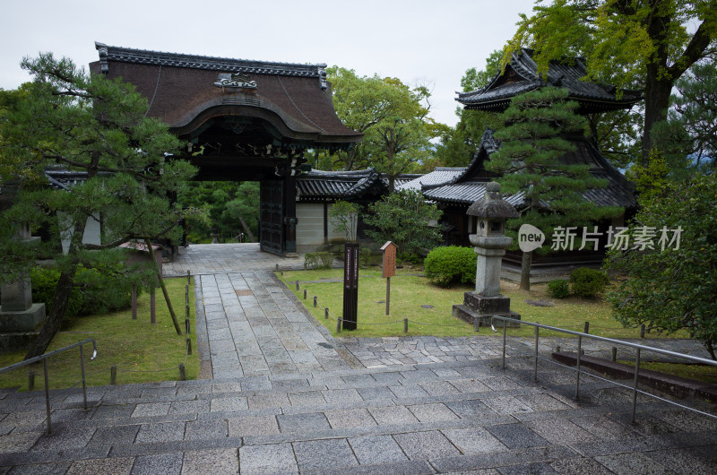 日本京都长乐寺风景