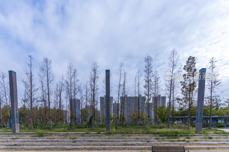 武汉江夏中央大公园风景