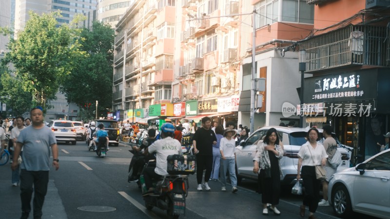 南京明瓦廊街区景区城市街区人群