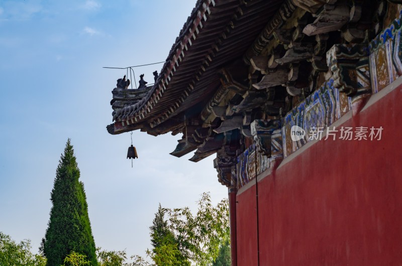 洛阳市白马寺佛寺建筑局部