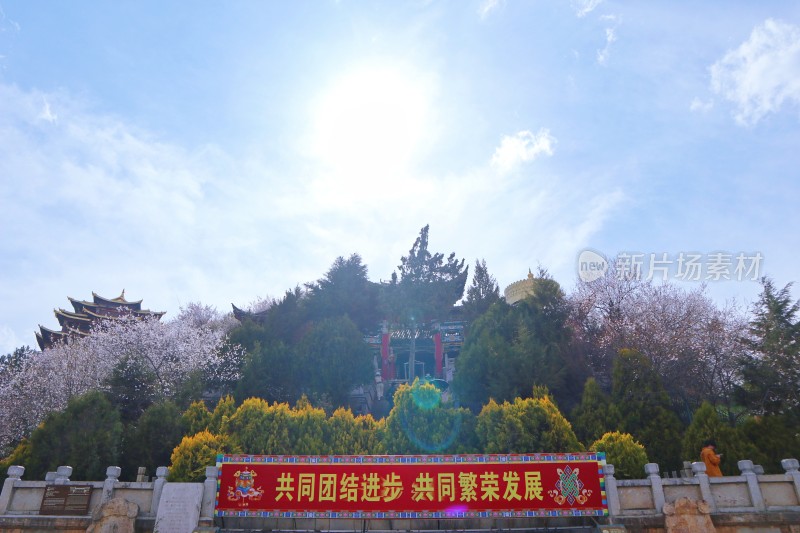 独克宗古城大佛寺